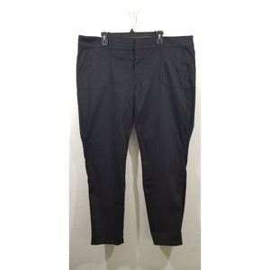 Torrid Flat Front Pants Sz 22 Black